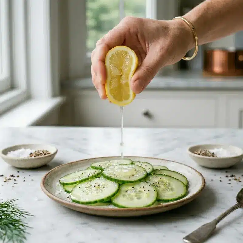 מלפפון ולימון - שילוב לניקוי וריענון הגוף